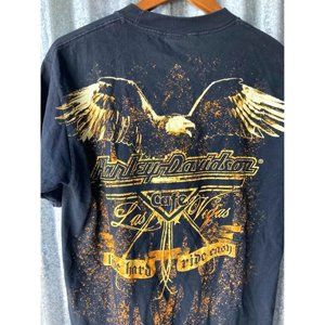 Harley Davidson Shirt Cafe Las Vegas Mens Medium